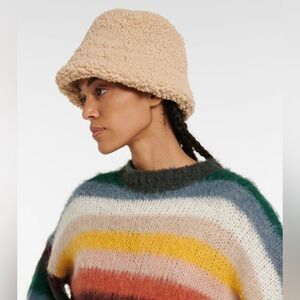 Ruslan Baginskiy Faux fur bucket hat Size S New Condition Without Tag Teddy Hat